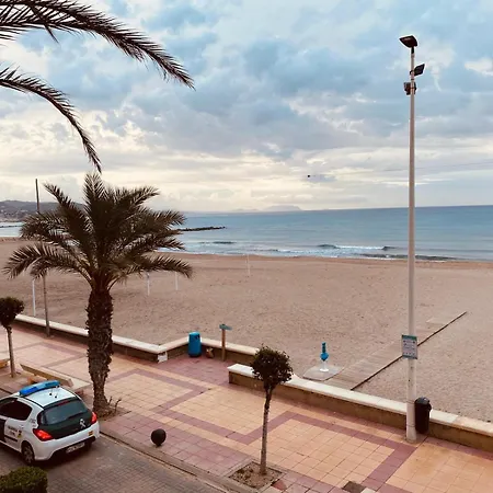 アパート El Campello, Vista Al Mar Primera Linea De Playa *